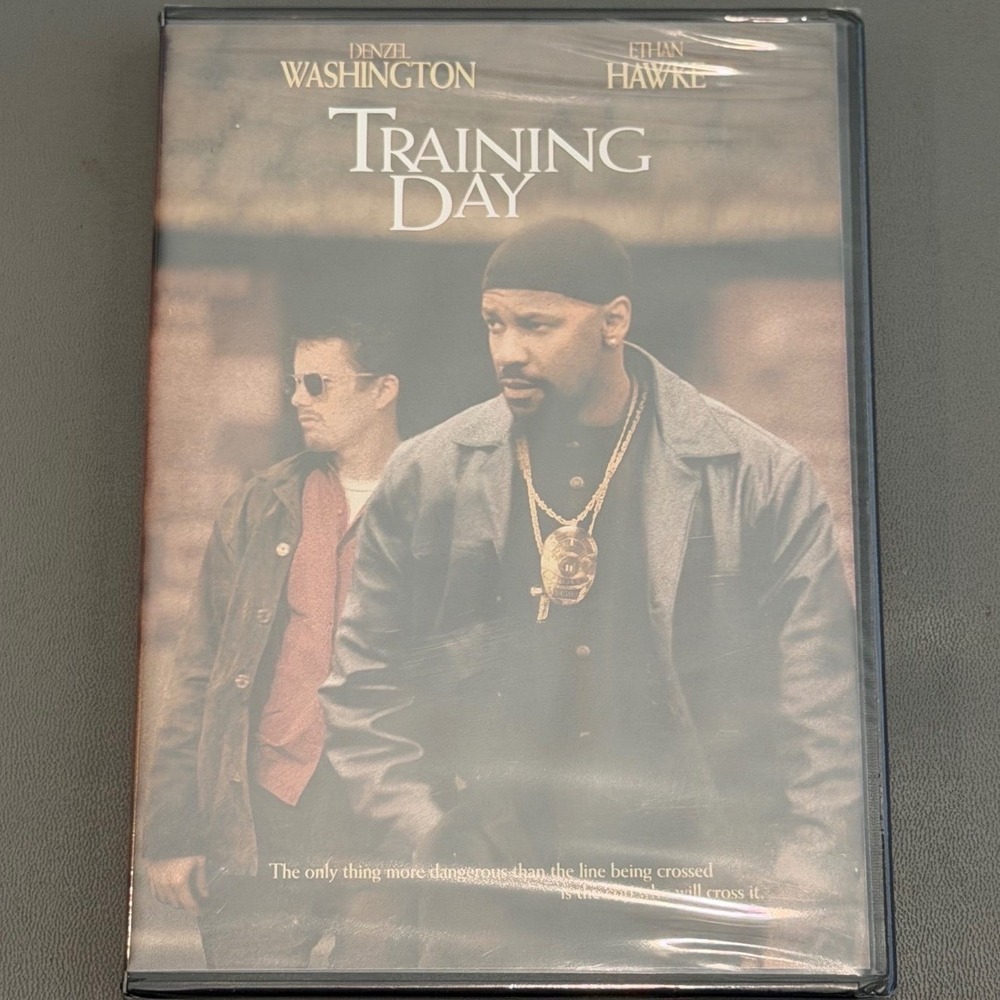 Training Day DVD Denzel Washington Ethan Hawke Widescreen New SEALED Movie